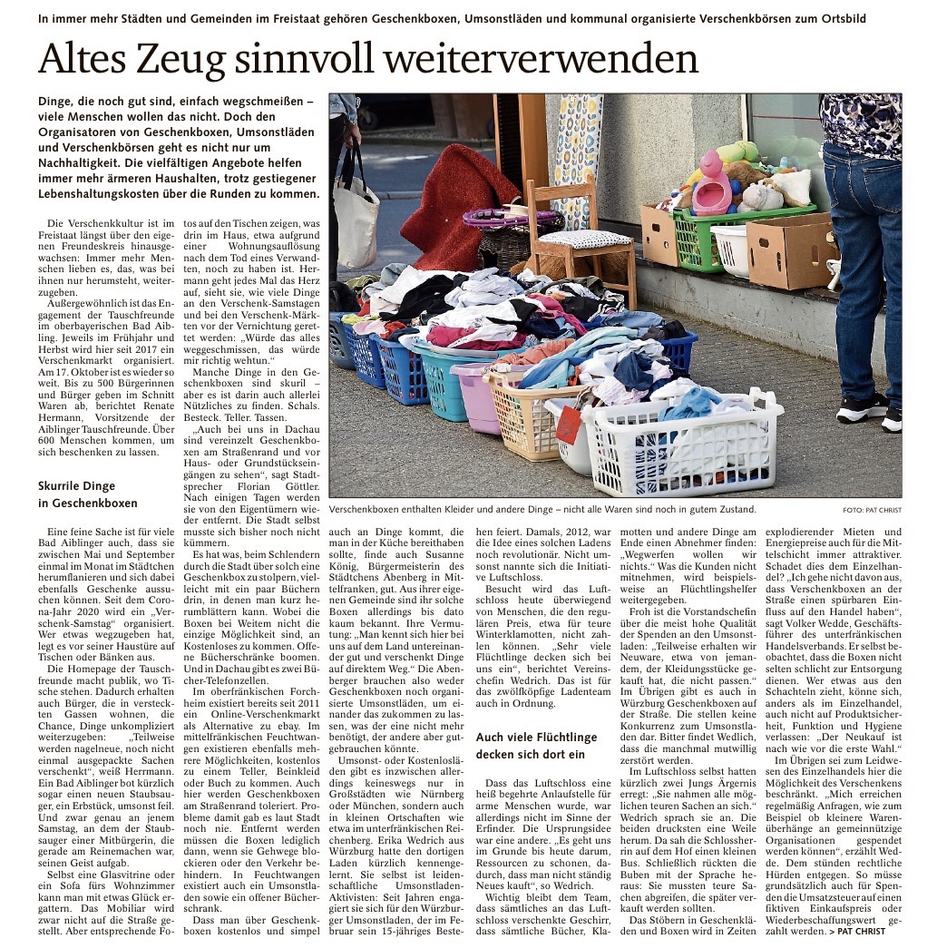 Aus der Bayrischen Staatszeitung